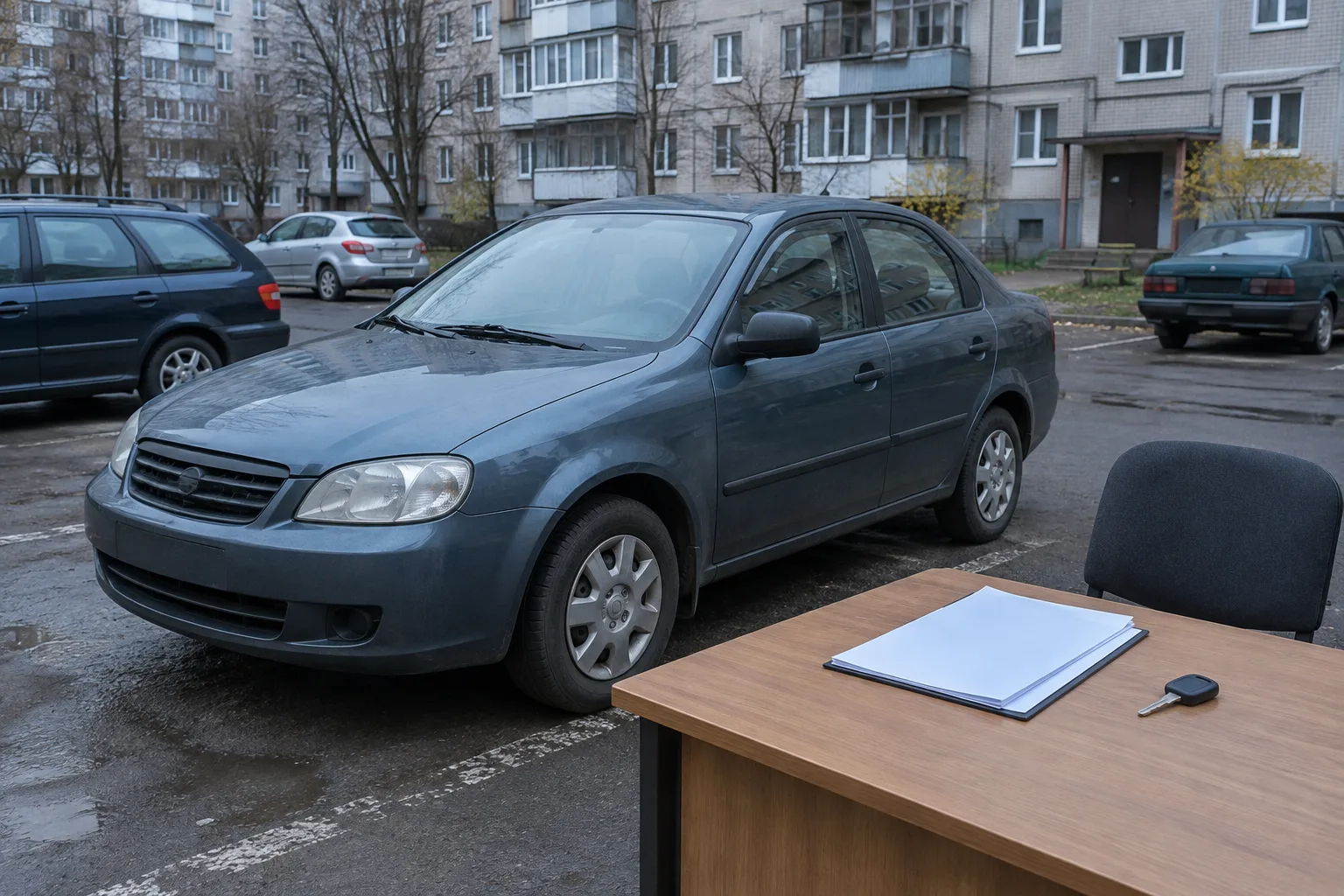 Автомобиль и документы для сравнения условий лизинга